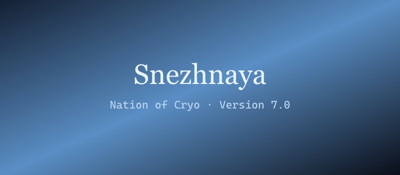 Snezhnaya region